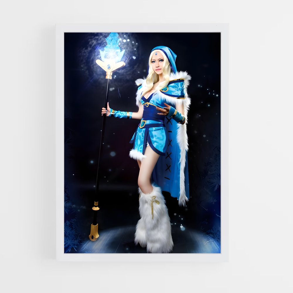 Poster Crystal de maiden – affiche Dota (vue 3)